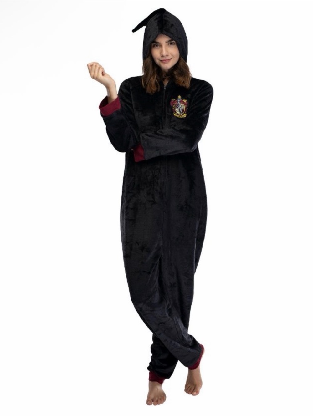 Harry Potter onesie Kids Plush Hooded Pajama size 10/12